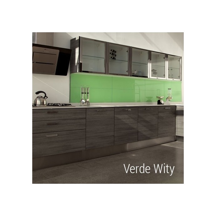 Verde Wity Brillante 30x100 | Crisarte