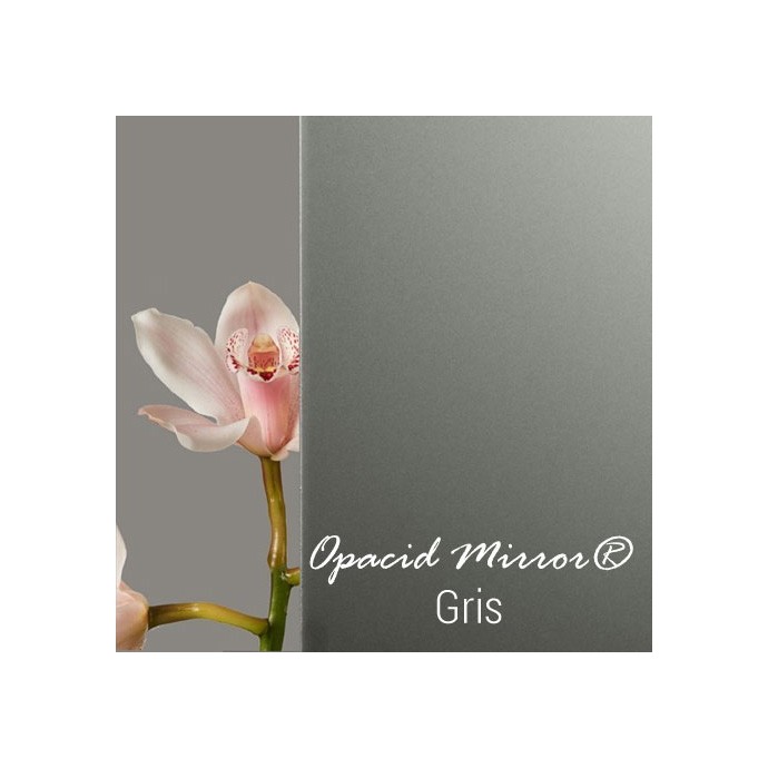 Opacid Mirror Gris 13x26cm 0,47m²x Caja - Crisarte