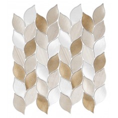 Foglie Tiver 30x30 Beige | Malla Misiones Deco *disc