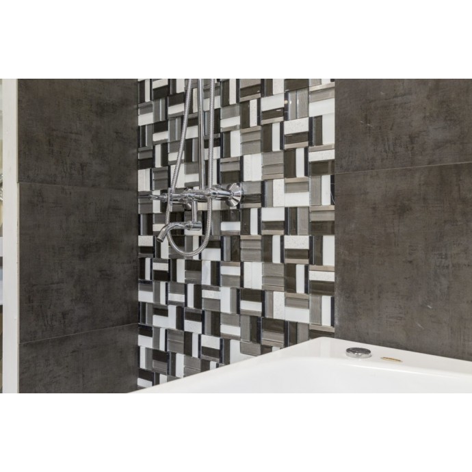 Helsinski Grey 30x30 | Mallas Misiones Deco