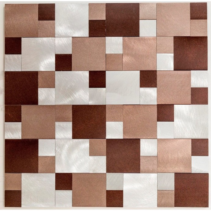 Sater Alum Beige 30x30 Autoadhesivo | Mallas Misiones Deco