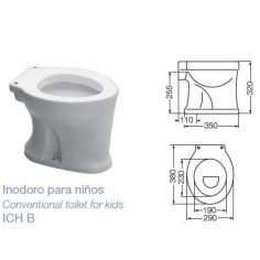 Inodoro Clasica para Niños | Ferrum