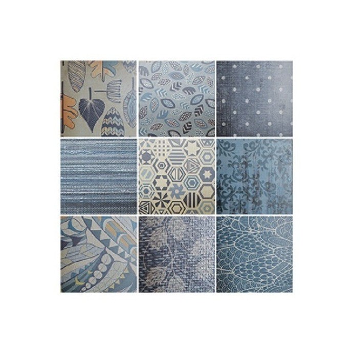 Mosaico Collage Blue 30x30 | Piu