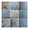 Mosaico Collage Blue 30x30 | Piu