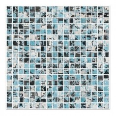 Mosaico Espadachin Aqua 30x30 | Piu
