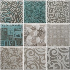Mosaico Vintage Visón 30x30 Disc.| Piu