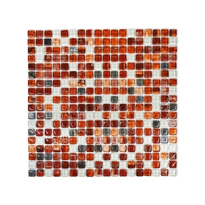 Mosaico India Rojo 30x30 1.5 Disc | Piu