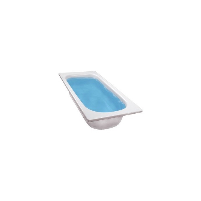 Bañera de Chapa 1,20x0,70cm Blanca | Ferrum