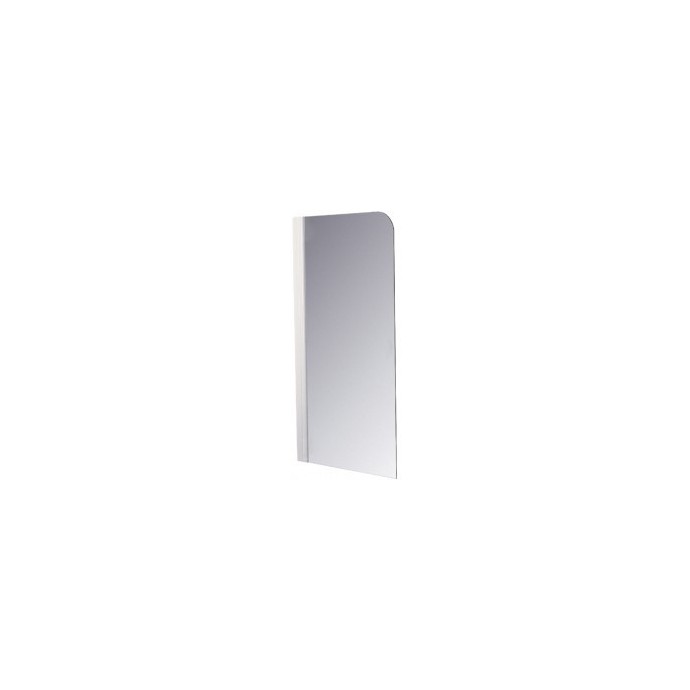 Mampara Transparente 102x140cm Blanca | Ferrum