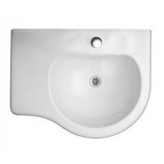 Lavatorio Avignon 60cm Izquierdo 1 Agujero Blanco | Ferrum