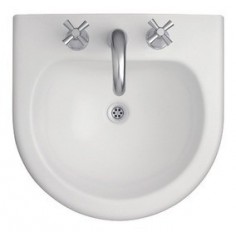 Lavatorio Avignon 50cm 3 Agujeros Blanco | Ferrum