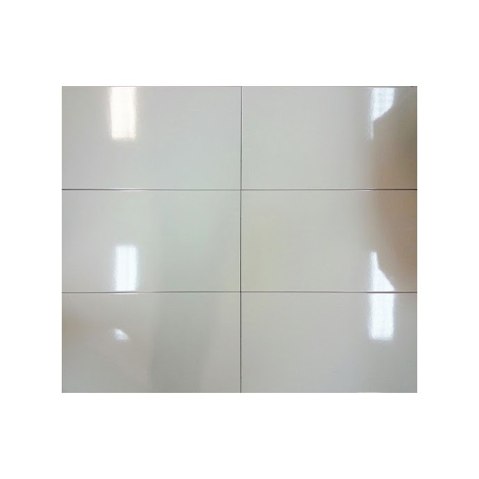 Blanco Brillante 30x60cm Rectificado 2da Cal. 0,90m² x Caja - Importado