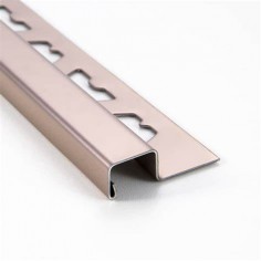 Moldura Omega 20mm Acero Inoxidable Brillante | Moldumet