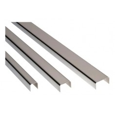 Moldura Listel 10mm Acero Inoxidable Brillante | Moldumet