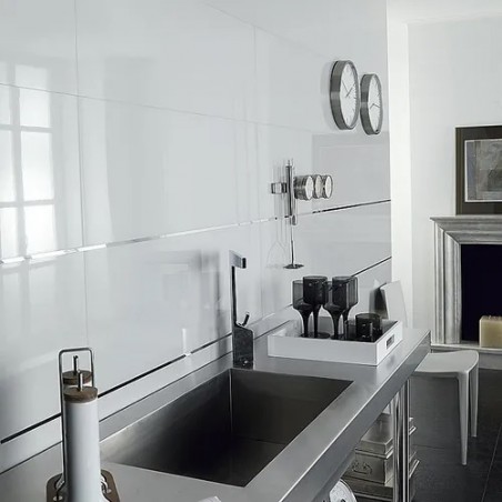 Moldura Listel 10mm Acero Inoxidable Brillante | Moldumet