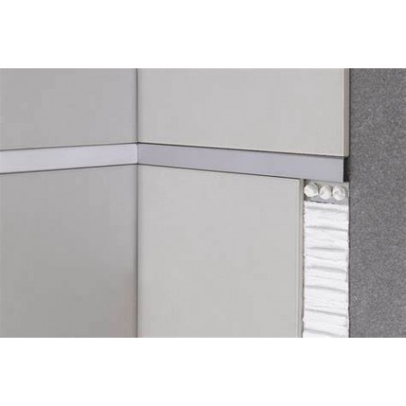 Listel Guarda 25mm Moldura Acero Inoxidable Brillante | Moldumet