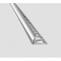 Guardacanto 6mm Acero Inoxidable Satinado | Moldumet