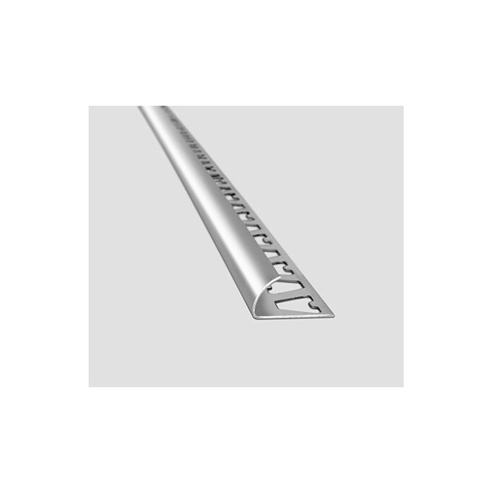 Guardacanto Moldura 9 mm Inoxidable Brillante | Moldumet