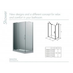 Cabina De Ducha Ferrum Khios N2vdz 1200x750x1850 Box Mampara 2