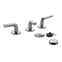 Juego de Bidet Cipres Lever Cromo (0295/N2CR) FV SA