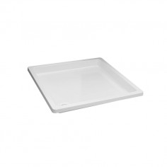 Receptáculo Caud.80x80x6,5Cm Acrilico Niza-Khios | Ferrum