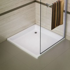 Receptáculo Caud.80x80x6,5Cm Acrilico Niza-Khios | Ferrum 2