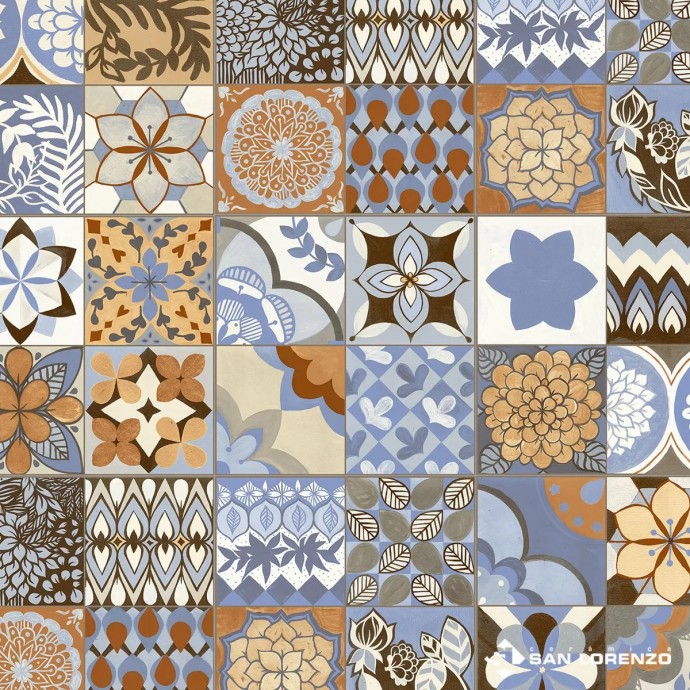 Volta Mix 45x45cm Ceramica San Lorenzo 1ra -...