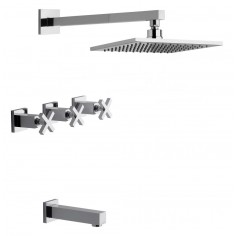 Griferia de Bañera y Ducha Dominic Cruz CR - FV SA