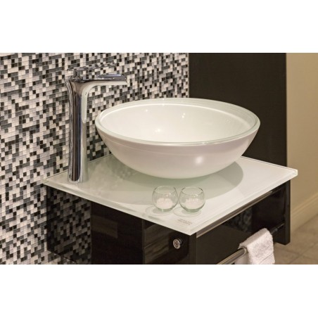 Vanitory de Colgar Bodot 46x46 Wengue Blanco | Misiones Deco