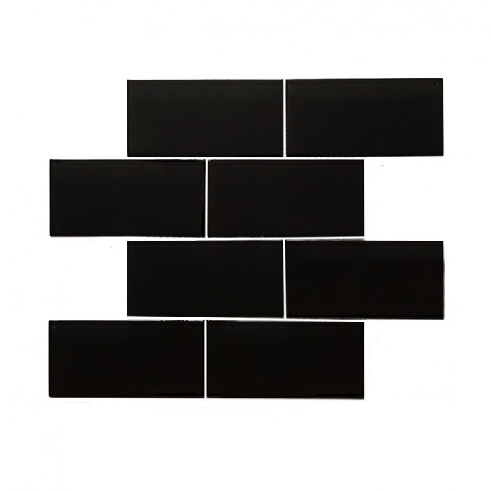 Malla Subway Black 30x30 | Misiones Deco