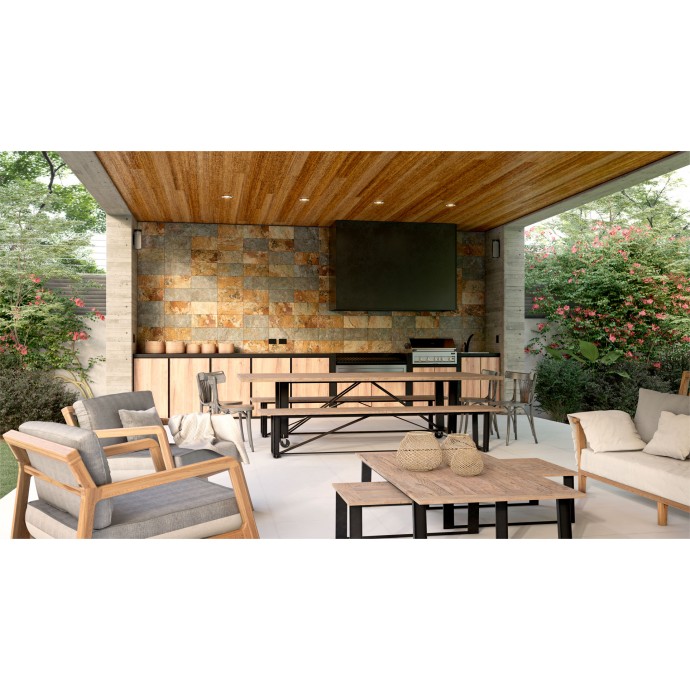 Baldosa Oxido 20x40 | Misiones Deco