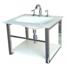 Vanitory de Colgar Troms 60x50 Beige 3 Agujeros |...