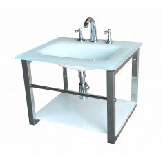 Vanitory de Colgar Troms 60x50 Blanco 3 Agujeros |...