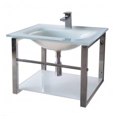 Vanitory de Colgar Troms 60x50 Blanco 1 Agujero |...