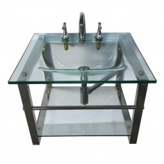 Vanitory de Colgar Troms 60x50 Clear 3 Agujeros |...