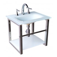 Vanitory de Colgar Troms 50x40 Blanco 3 Agujeros |...