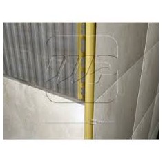 Guardacanto Moldura 12mm Aluminio Oro Brillante - Moldumet