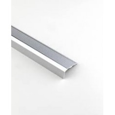 Moldura Nariz Aluminio Mate 36x17x2500 | Moldumet