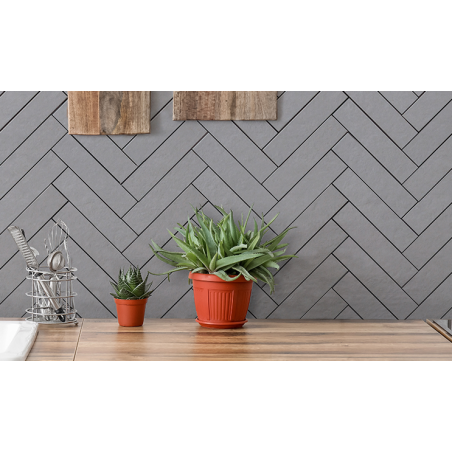 Veneto 7x28 Ceniza Mate - Caja x 20 Pz. | Piu