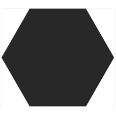 Liso 20x23 - Negro Mate - Caja x 25 Pz.| Colores Solidos
