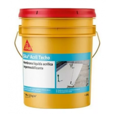 Sika Acril Techos - Color Blanco - Balde x 20 kgrs.