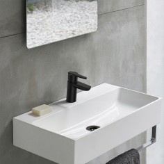 Lavatorio Monocomando Flat Black | Hidromet 2
