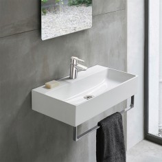 Lavatorio Monocomando Flat Cromo | Hidromet 2