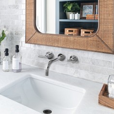 Lavatorio de Pared Sun Lever Cromo | Hidromet 2