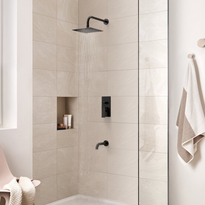 Ducha Monocomando de Embutir C/Transferencia...