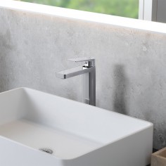 Lavatorio Monocomando Alto Raptor Cromo | Hidromet 2