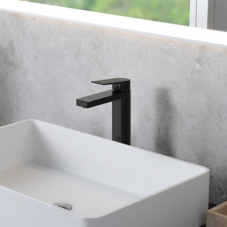 Lavatorio Monocomando Alto Raptor Black | Hidromet