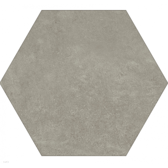 Hexagonal 17x19.5 Cement Chiaro (Caja x 1 m2) Ceramica | Misiones Deco