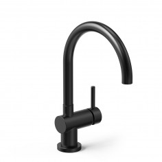 Lavatorio de Cocina Monocomando Jockey Curvo Black |...