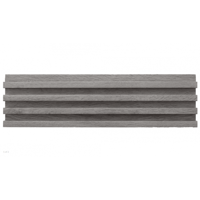 Japandi 1 Balkan Gray Panel 16x270cm - Caja x 6 Pz./2.59m2 | Misiones Deco